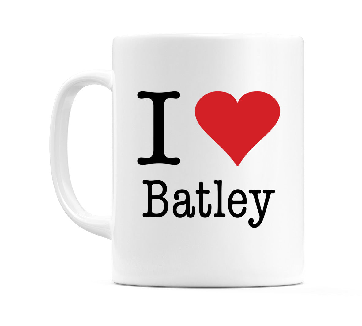 I Love Batley Mug