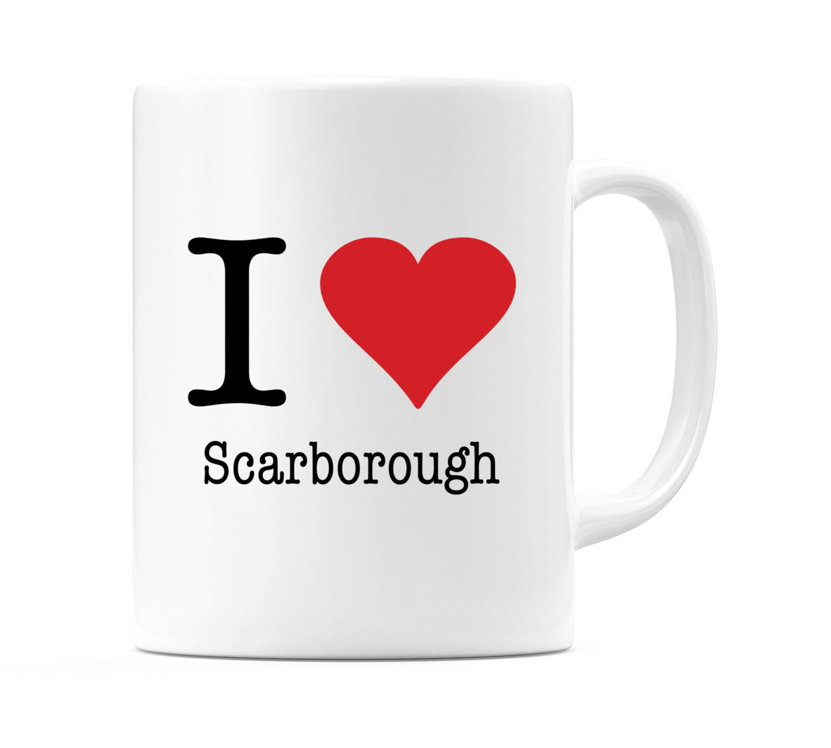 I Love Scarborough Mug