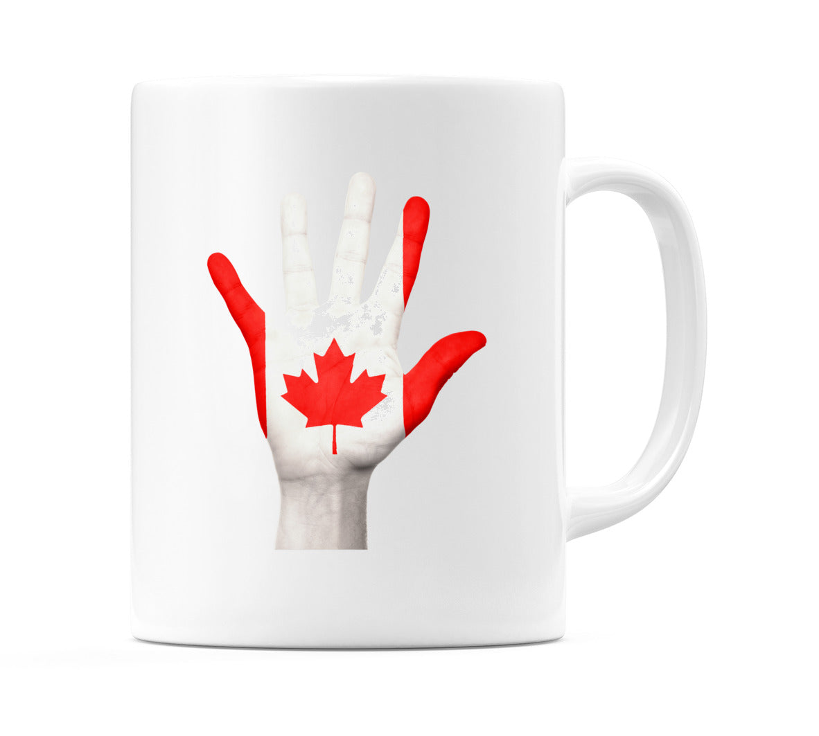 Canada Hand Flag Mug