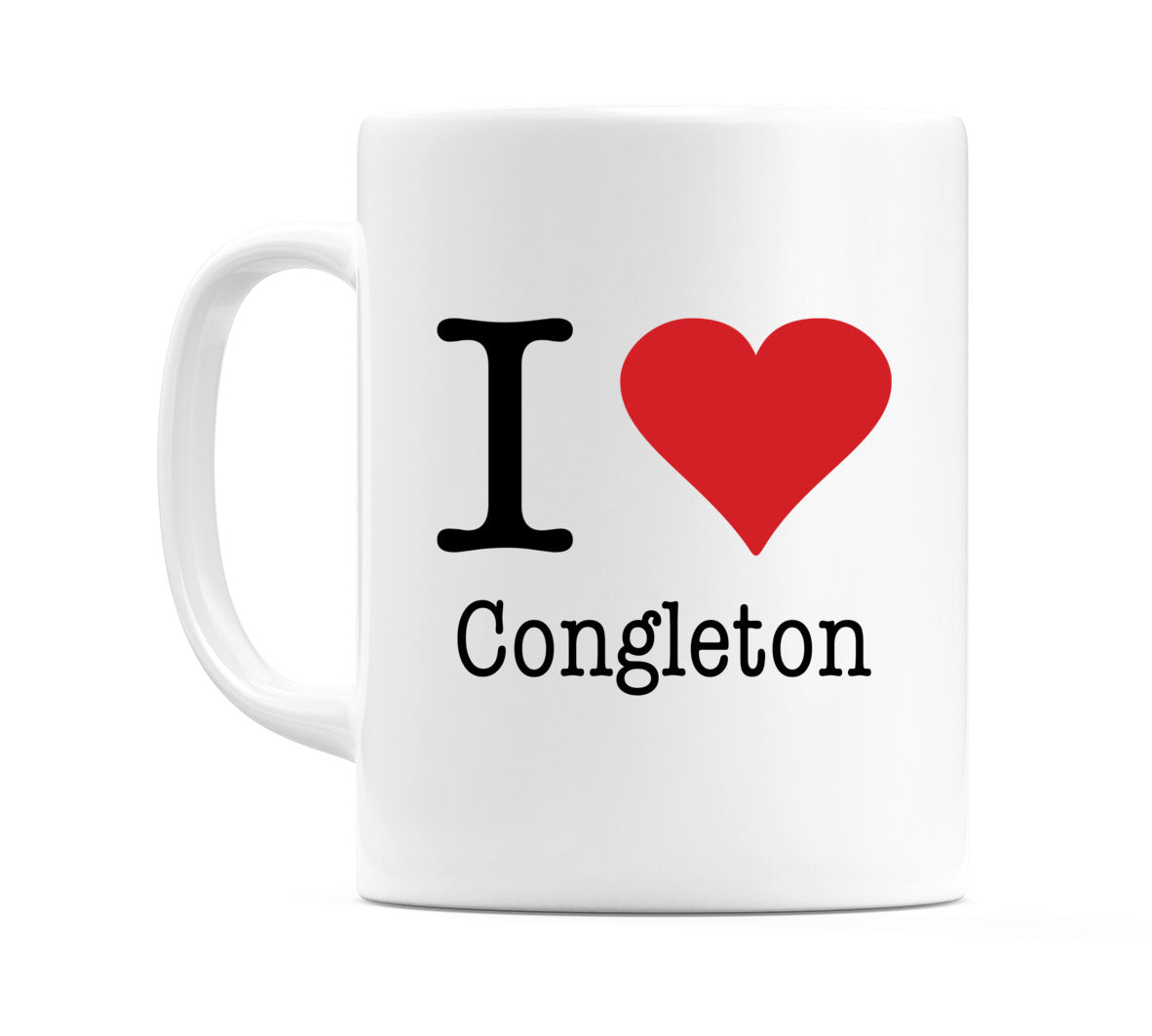I Love Congleton Mug
