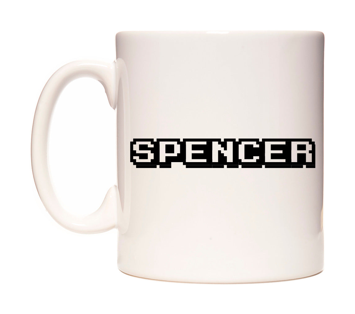 Spencer - Arcade Themed Mug