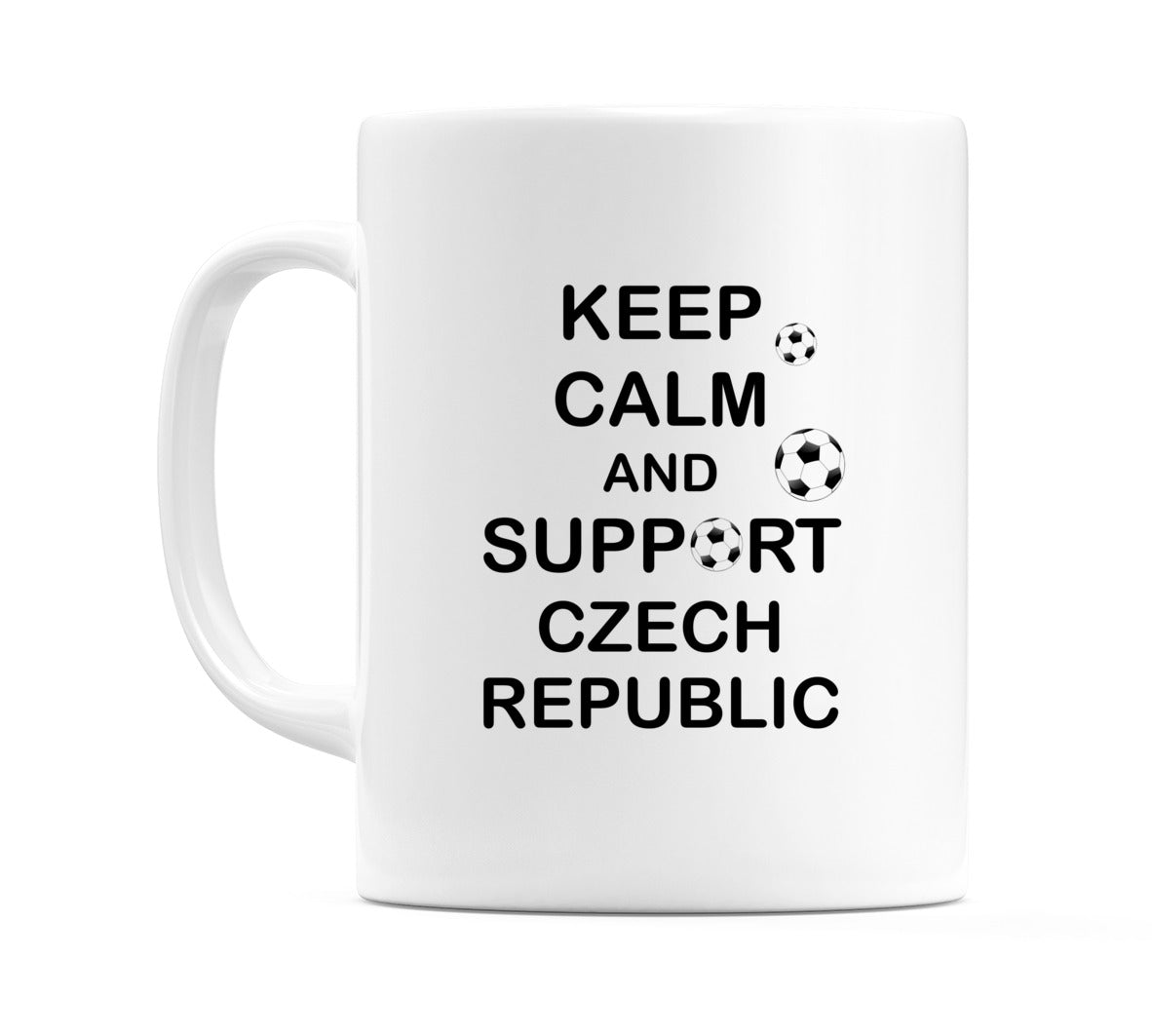 Keep Calm And Support Czech Republic Mug