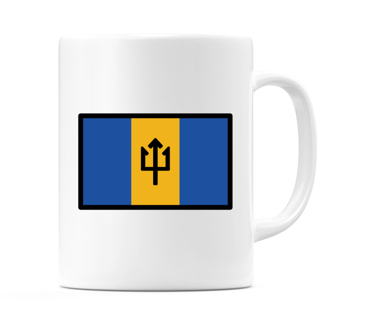 Barbados Flag Emoji Mug