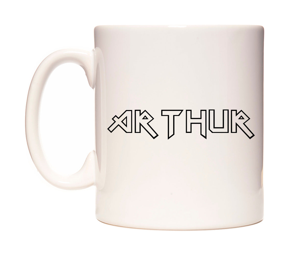 Arthur - Iron Maiden Themed Mug