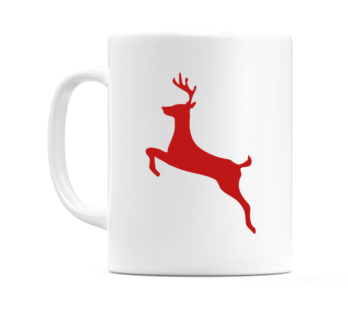 Red Reindeer Mug
