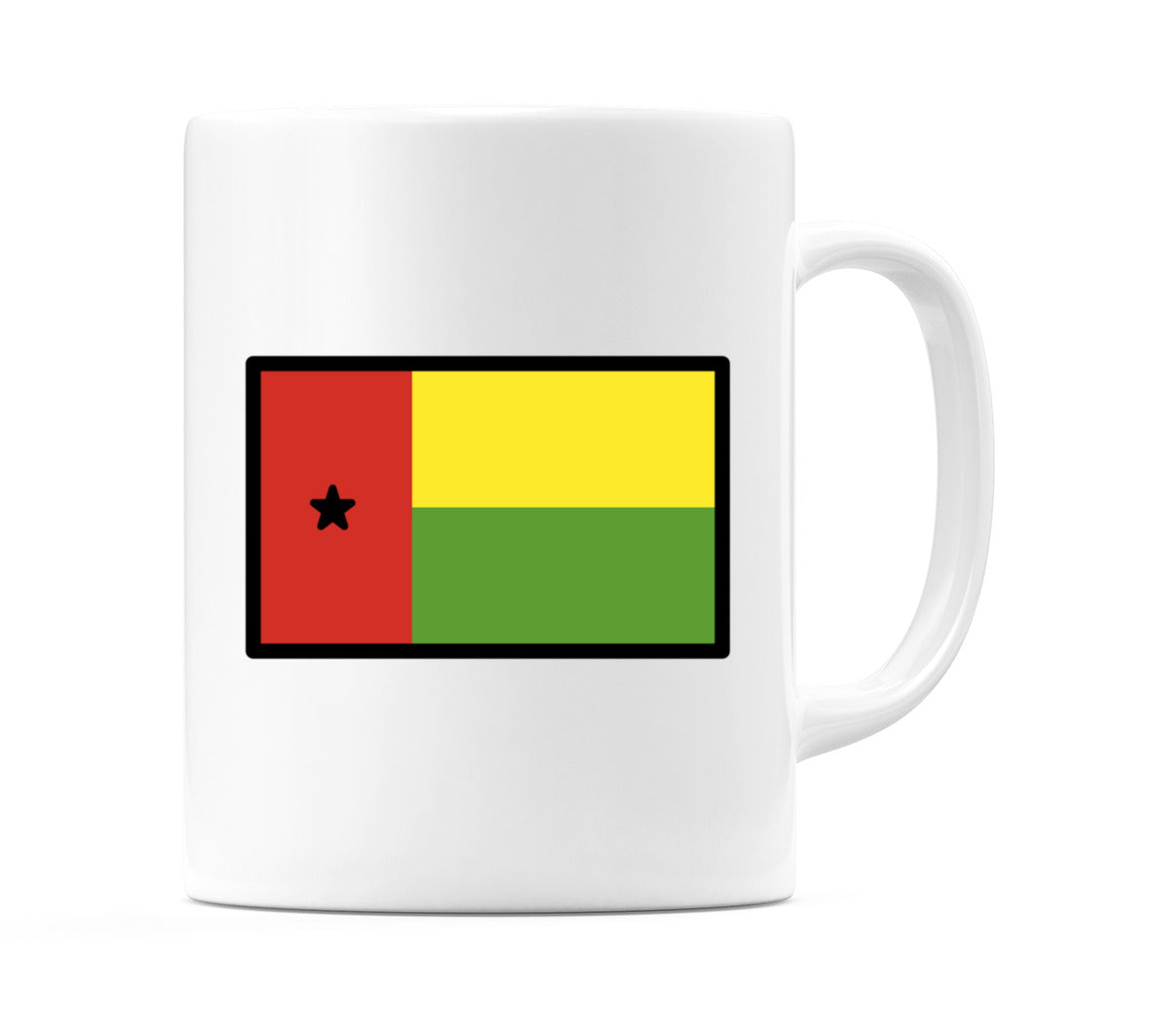 Guinea-Bissau Flag Emoji Mug