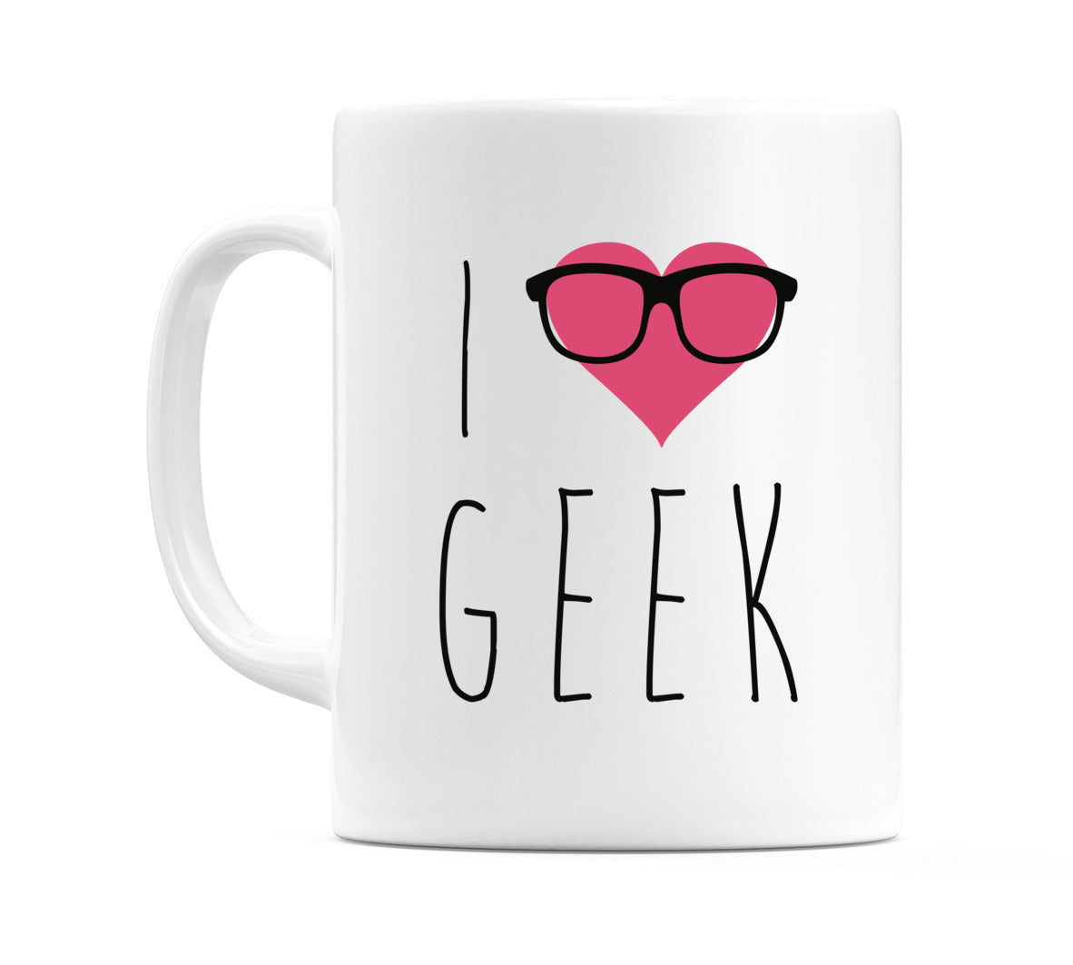 I Love Geek (Glasses Heart) Mug