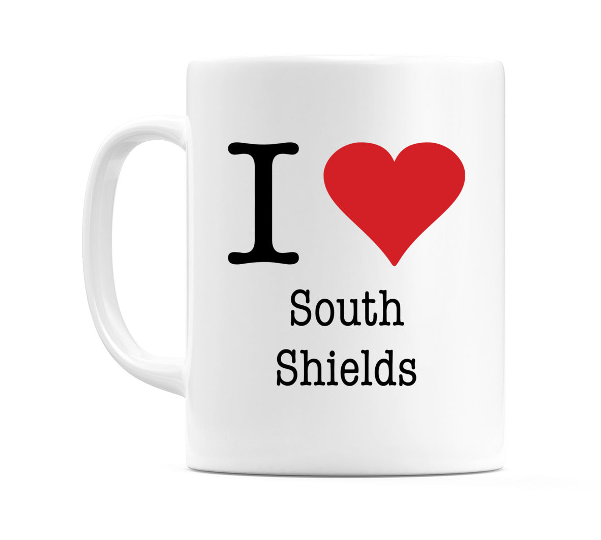 I Love South Shields Mug