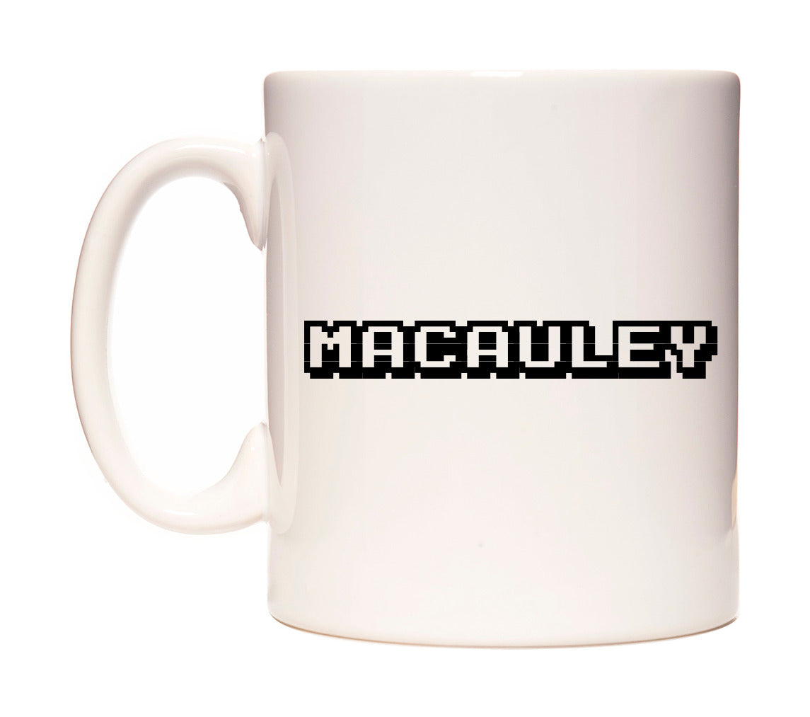 Macauley - Arcade Themed Mug