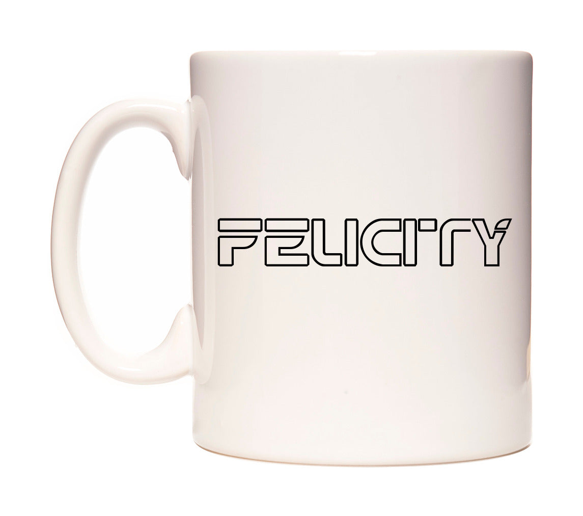 Felicity - Tron Themed Mug
