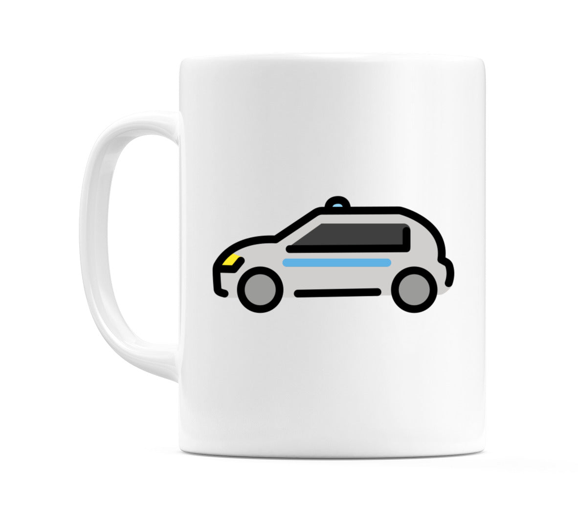 Police Car Emoji Mug