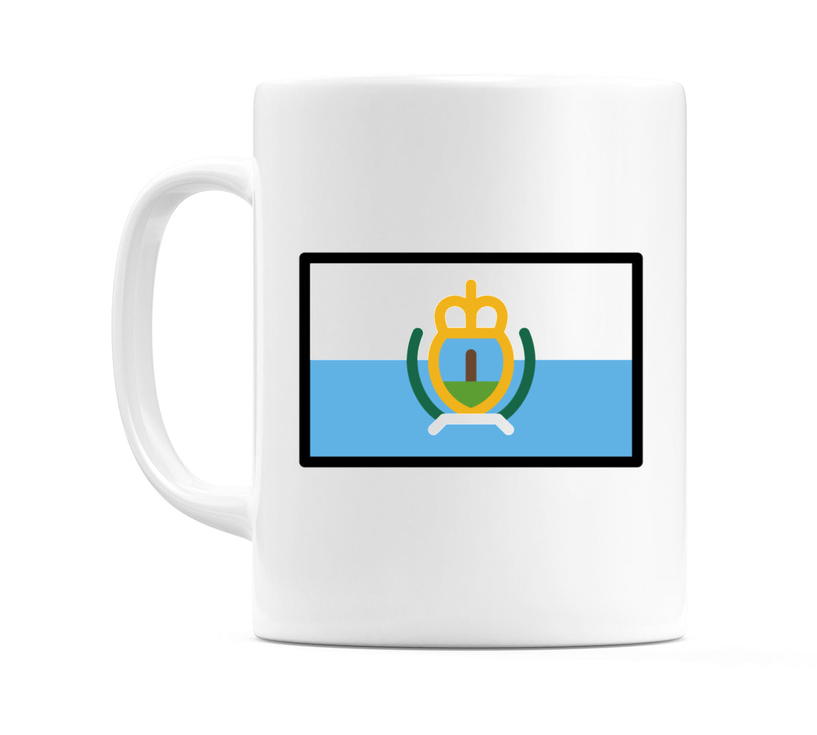 San Marino Flag Emoji Mug