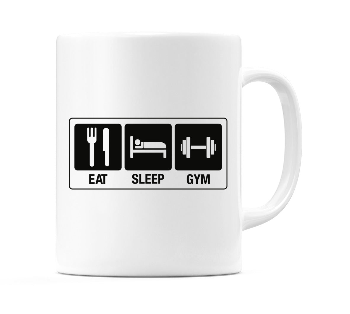 Eat Sleep Gym Mug