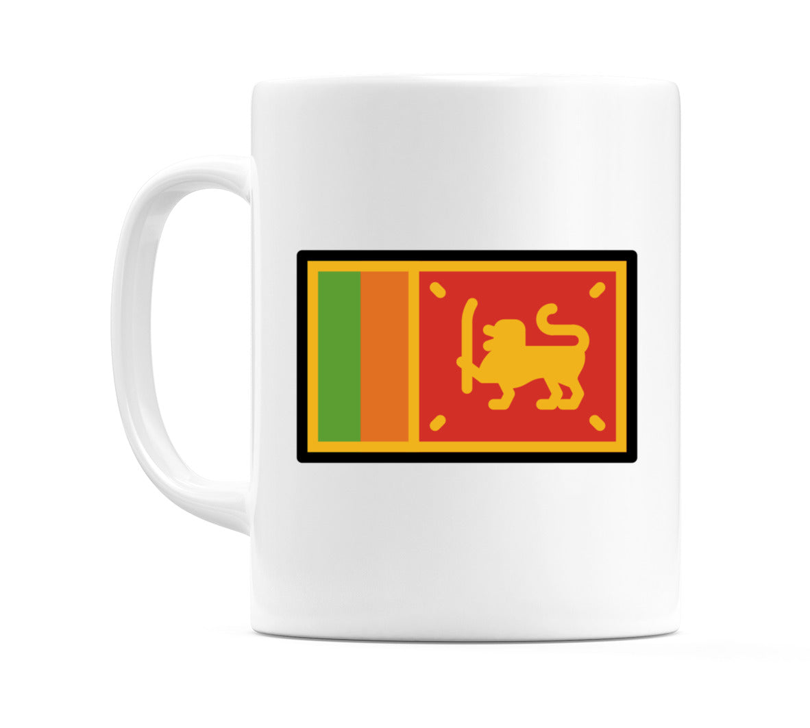 Sri Lanka Flag Emoji Mug