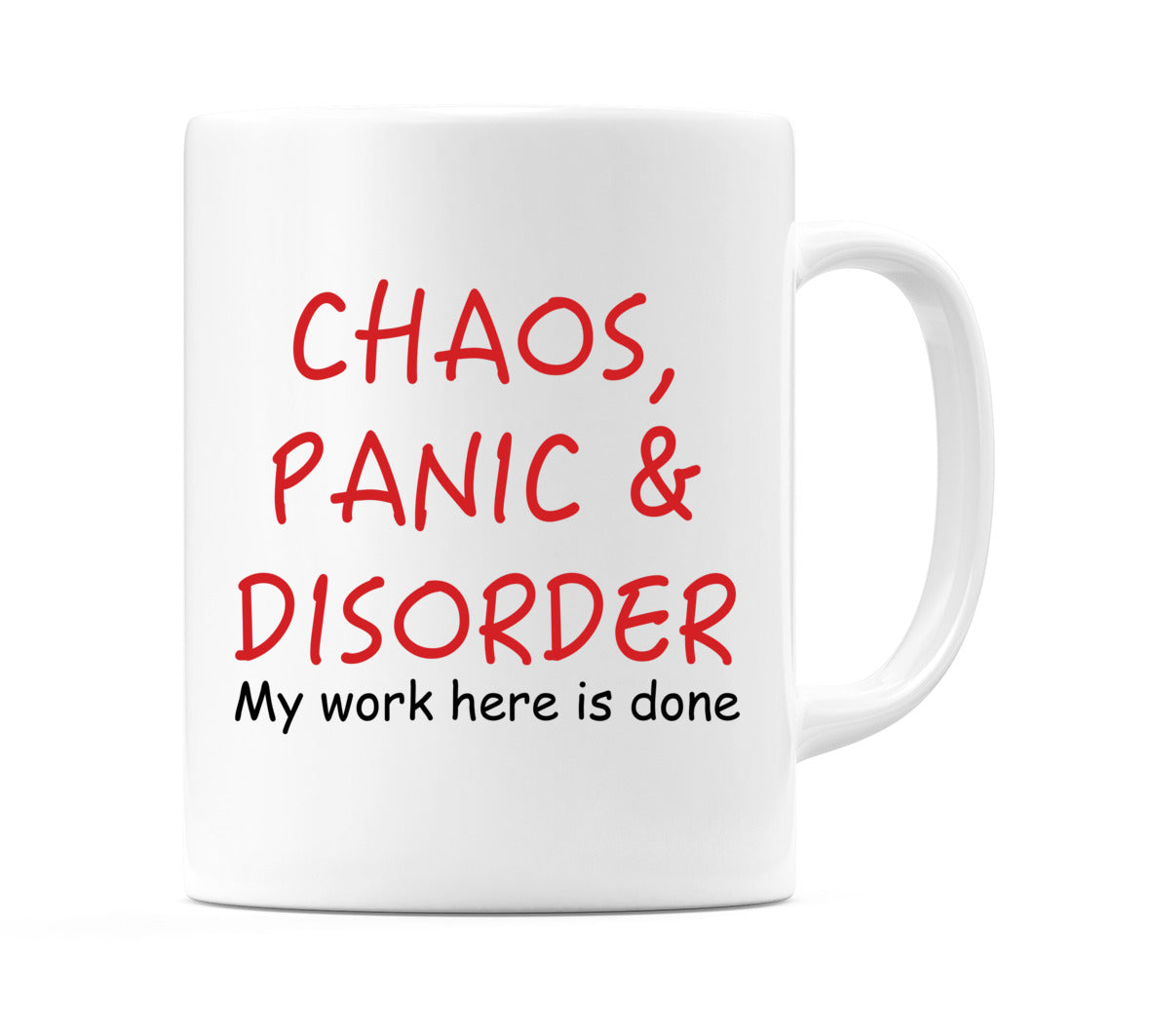 Chaos, Panic & Disorder Mug