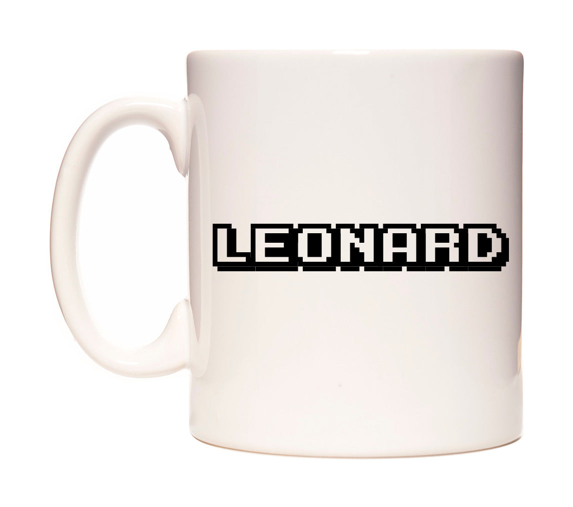 Leonard - Arcade Themed Mug