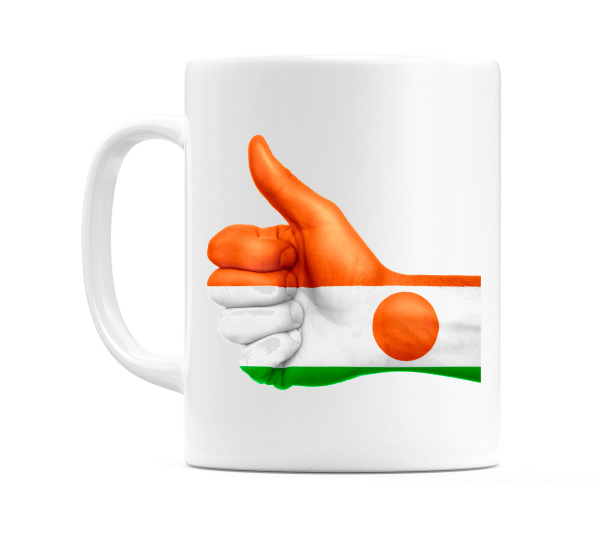 Niger Thumbs up Flag Mug