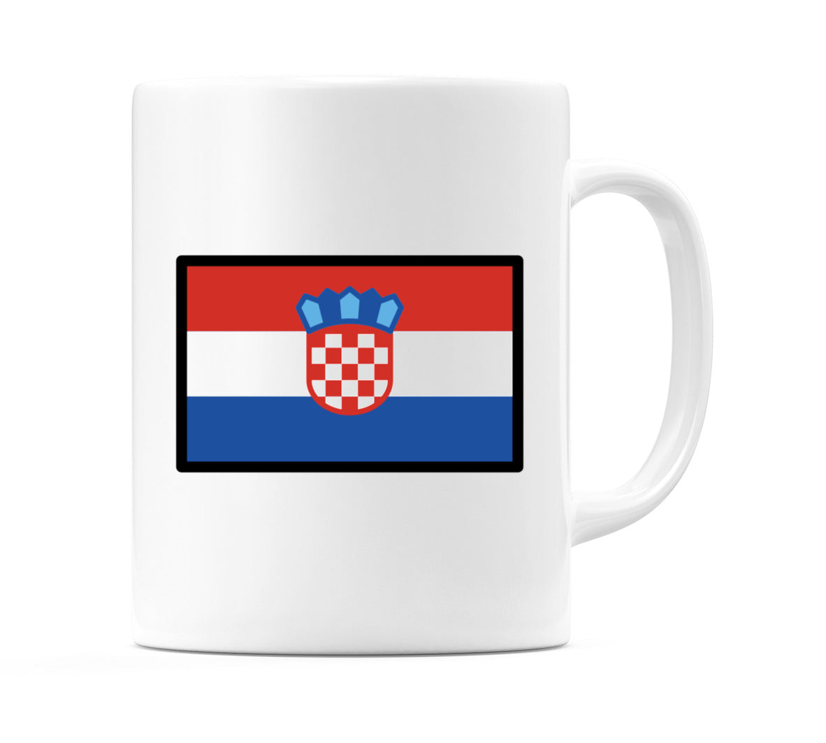 Croatia Flag Emoji Mug