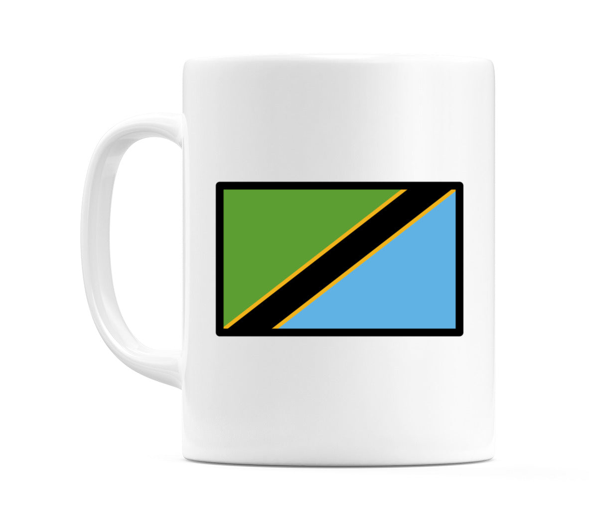 Tanzania Flag Emoji Mug