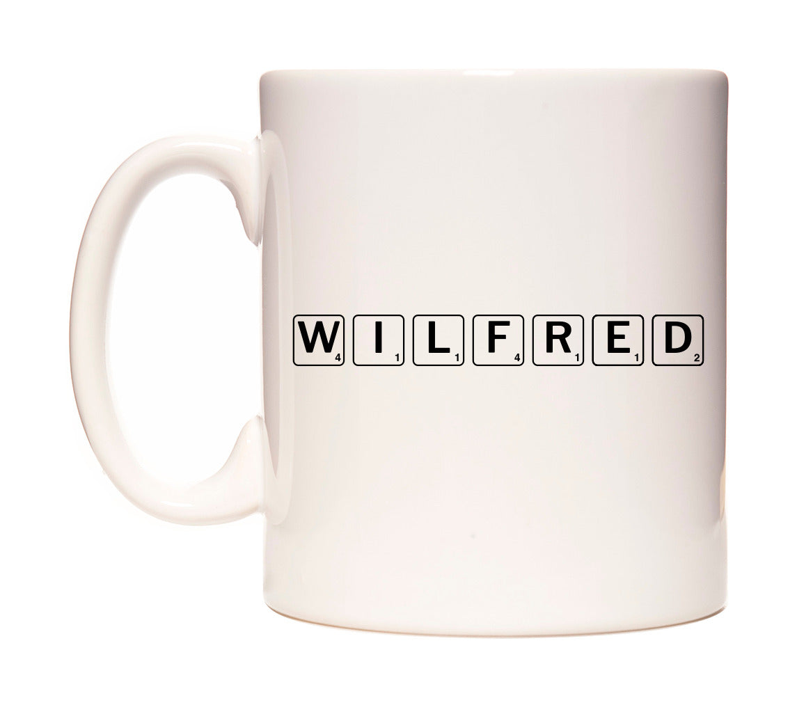Wilfred - Scrabble Themed Mug