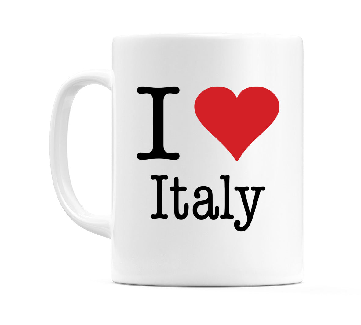 I Love Italy Mug