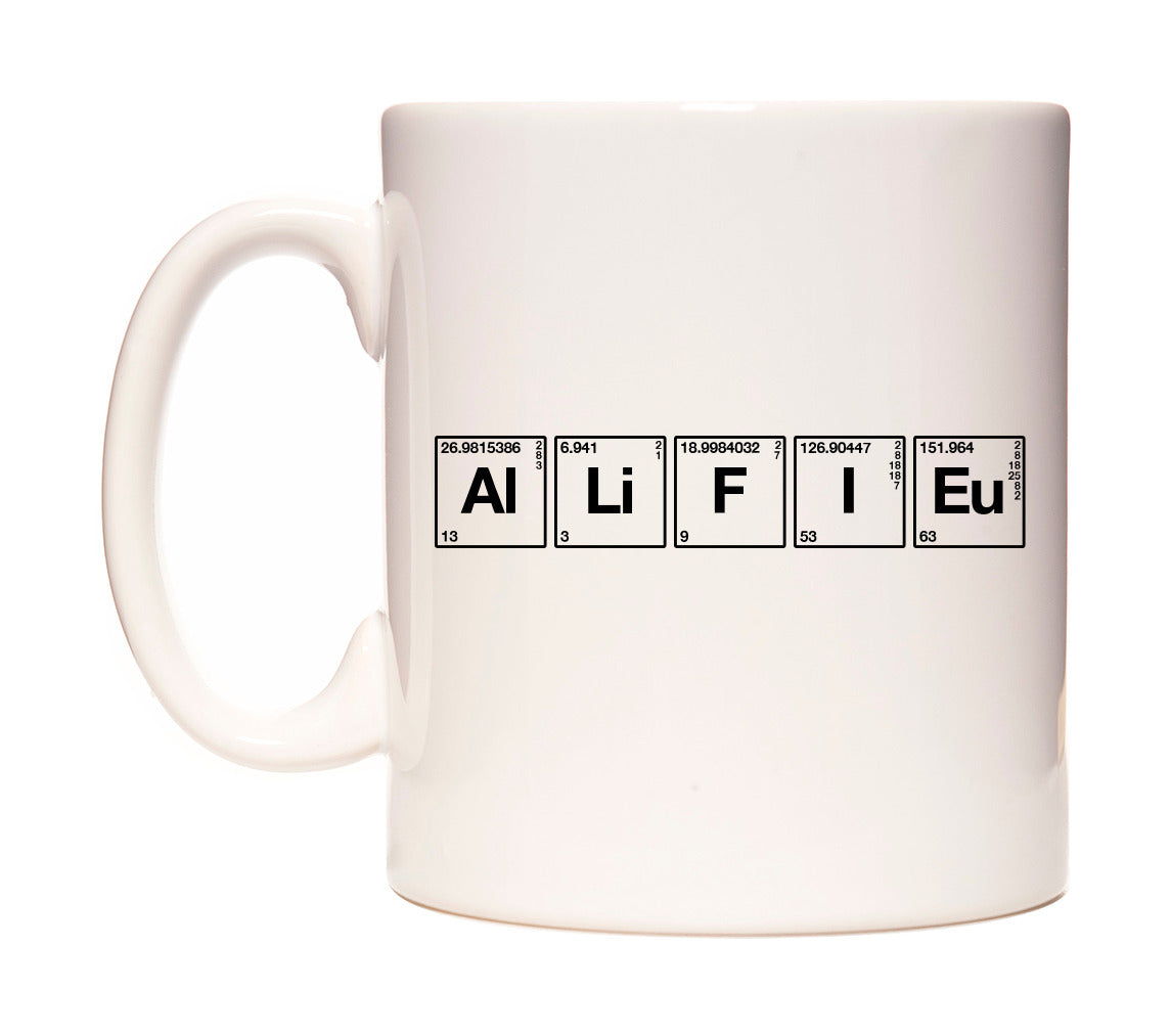 Alfie - Chemistry Themed Mug