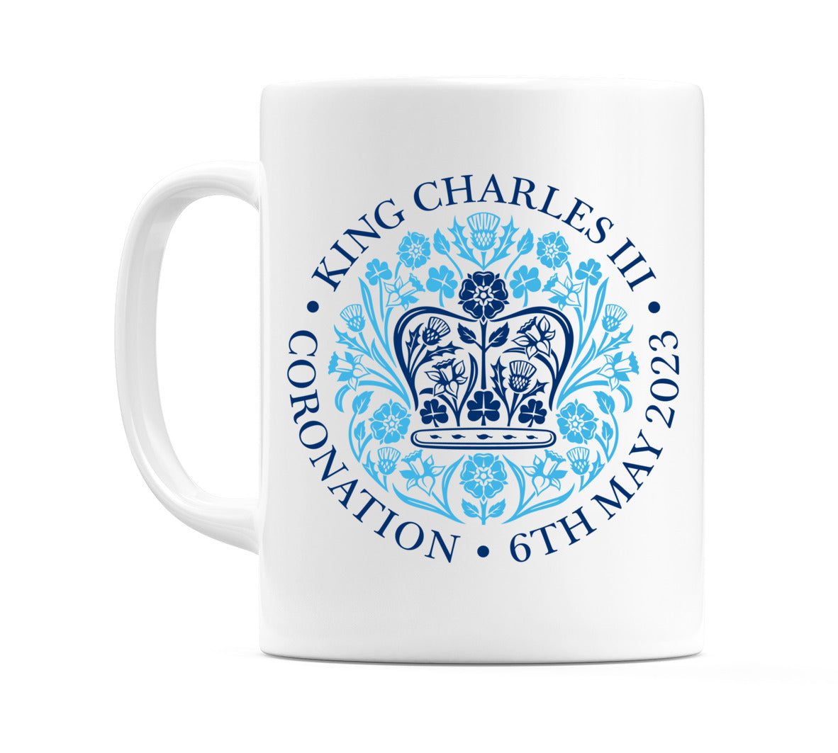 King Charles ||| Coronation in Light Blue & Blue Mug