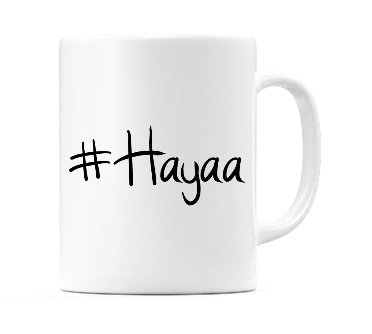#Hayaa Mug