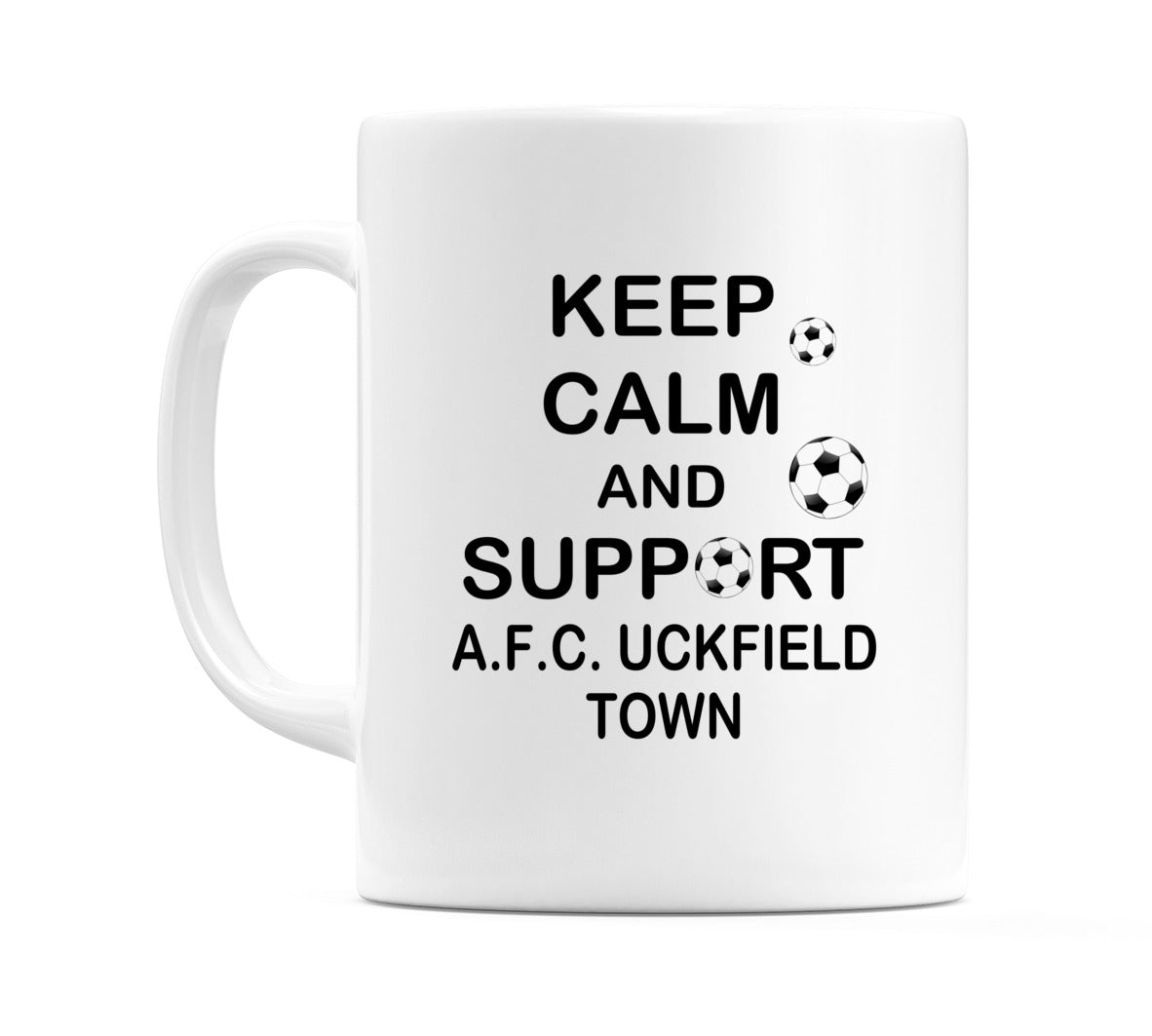 Keep Calm And Support A.F.C. Uckfield Town Mug