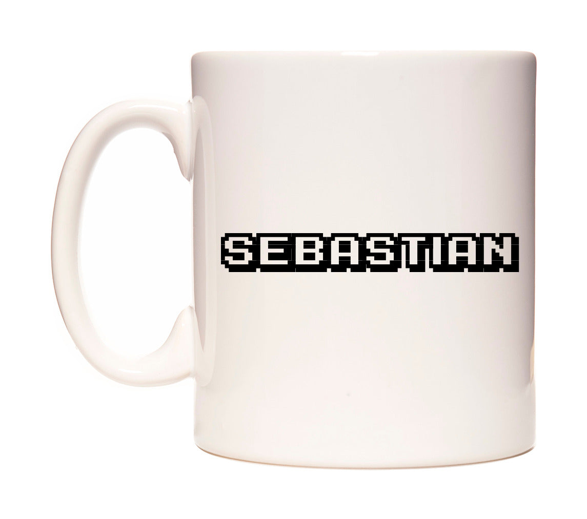 Sebastian - Arcade Themed Mug