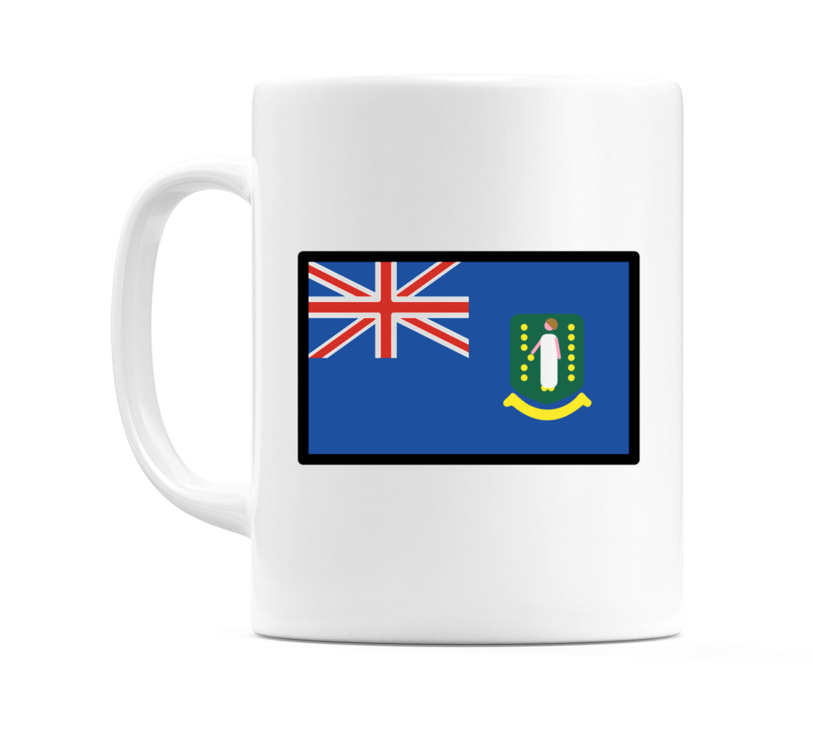British Virgin Islands Flag Emoji Mug