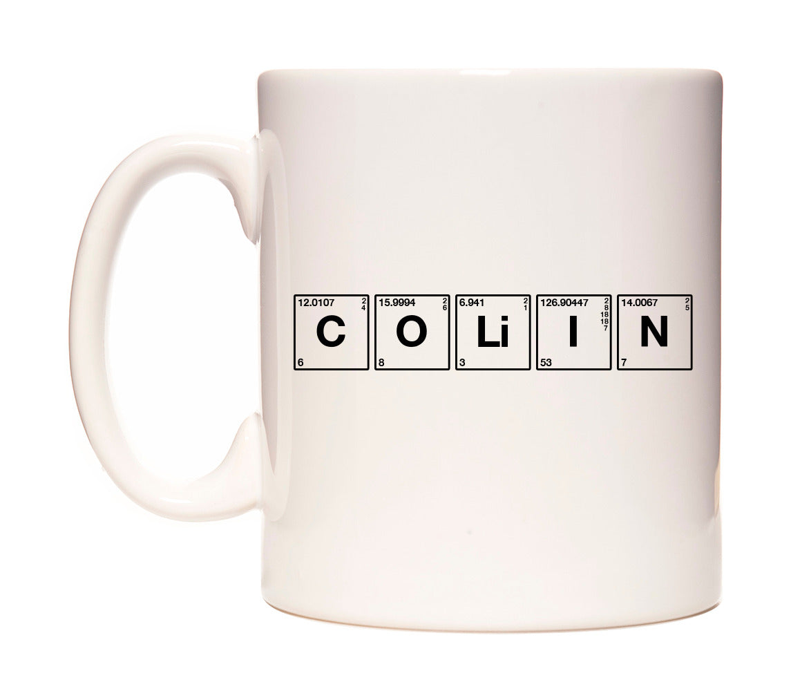 Colin - Chemistry Themed Mug