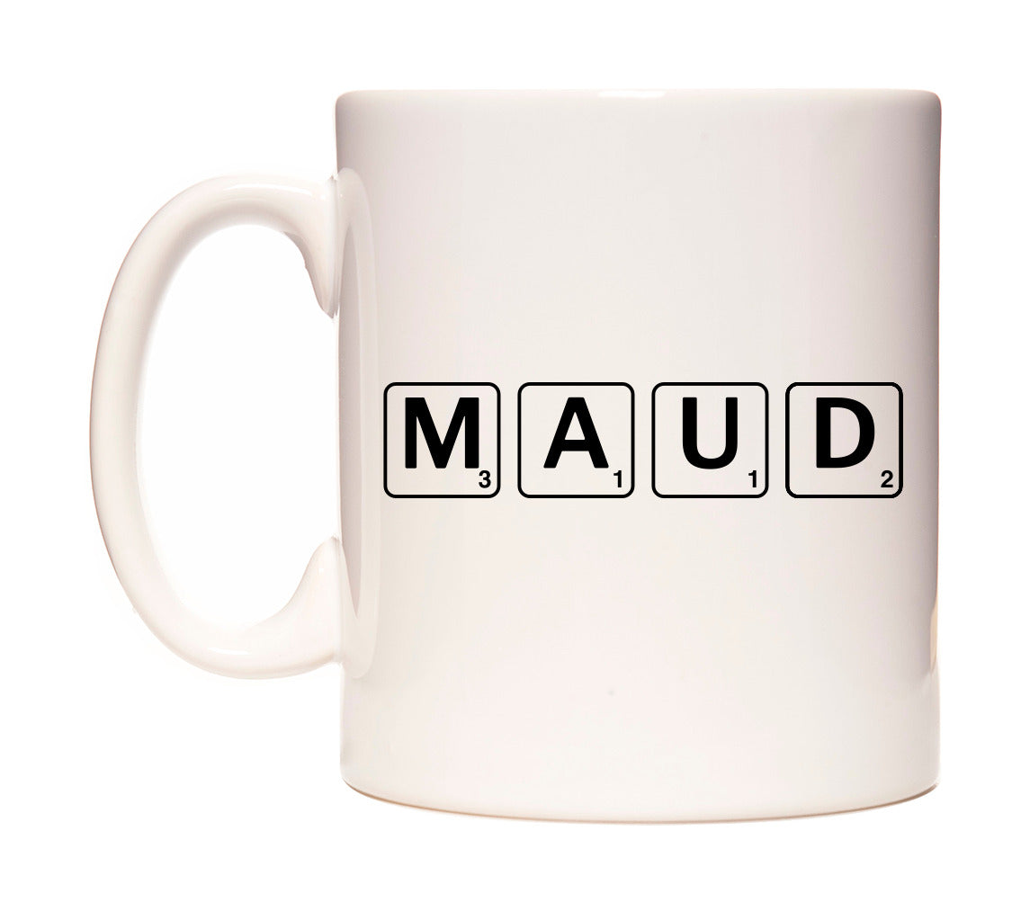 Maud - Scrabble Themed Mug
