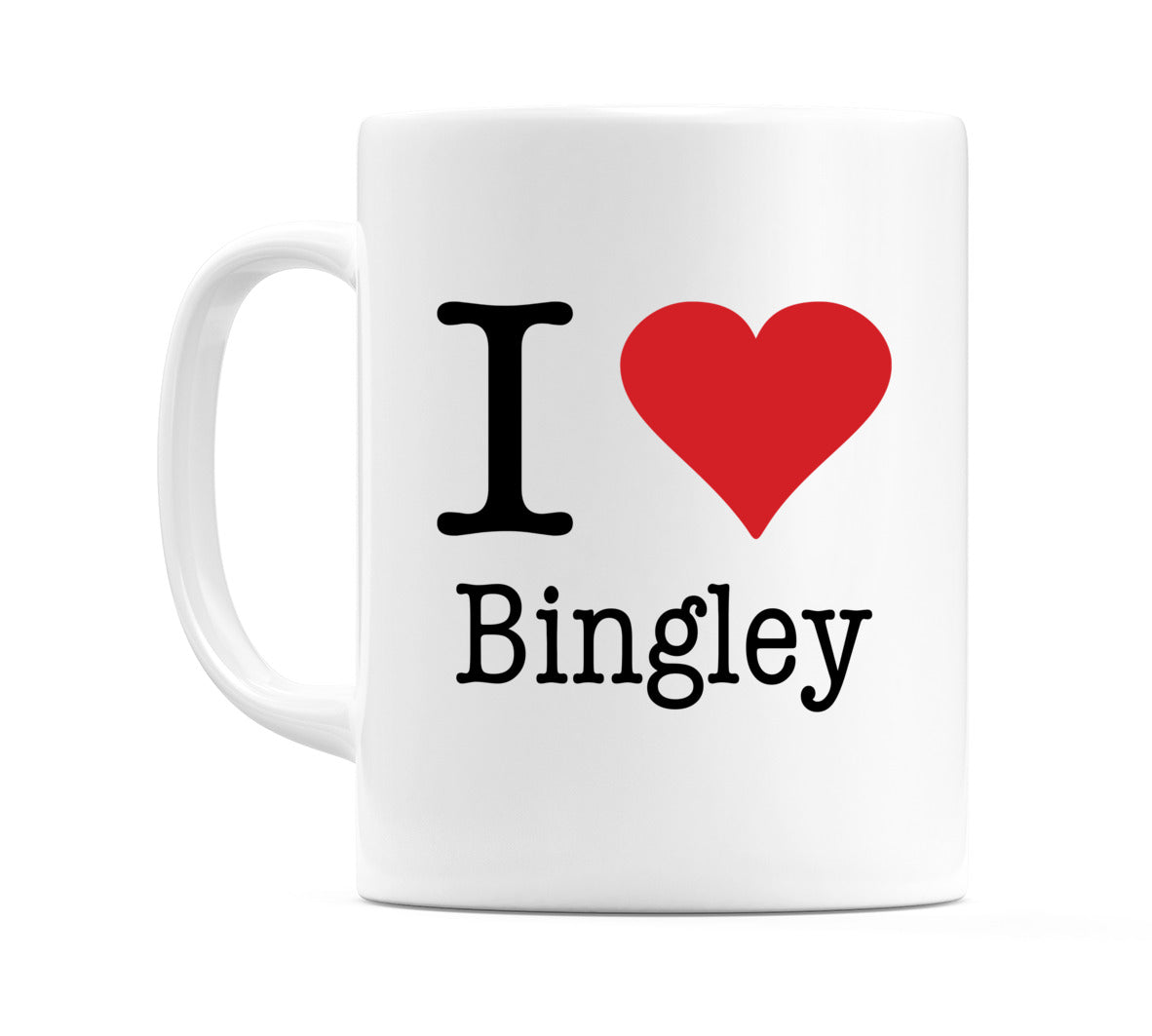 I Love Bingley Mug