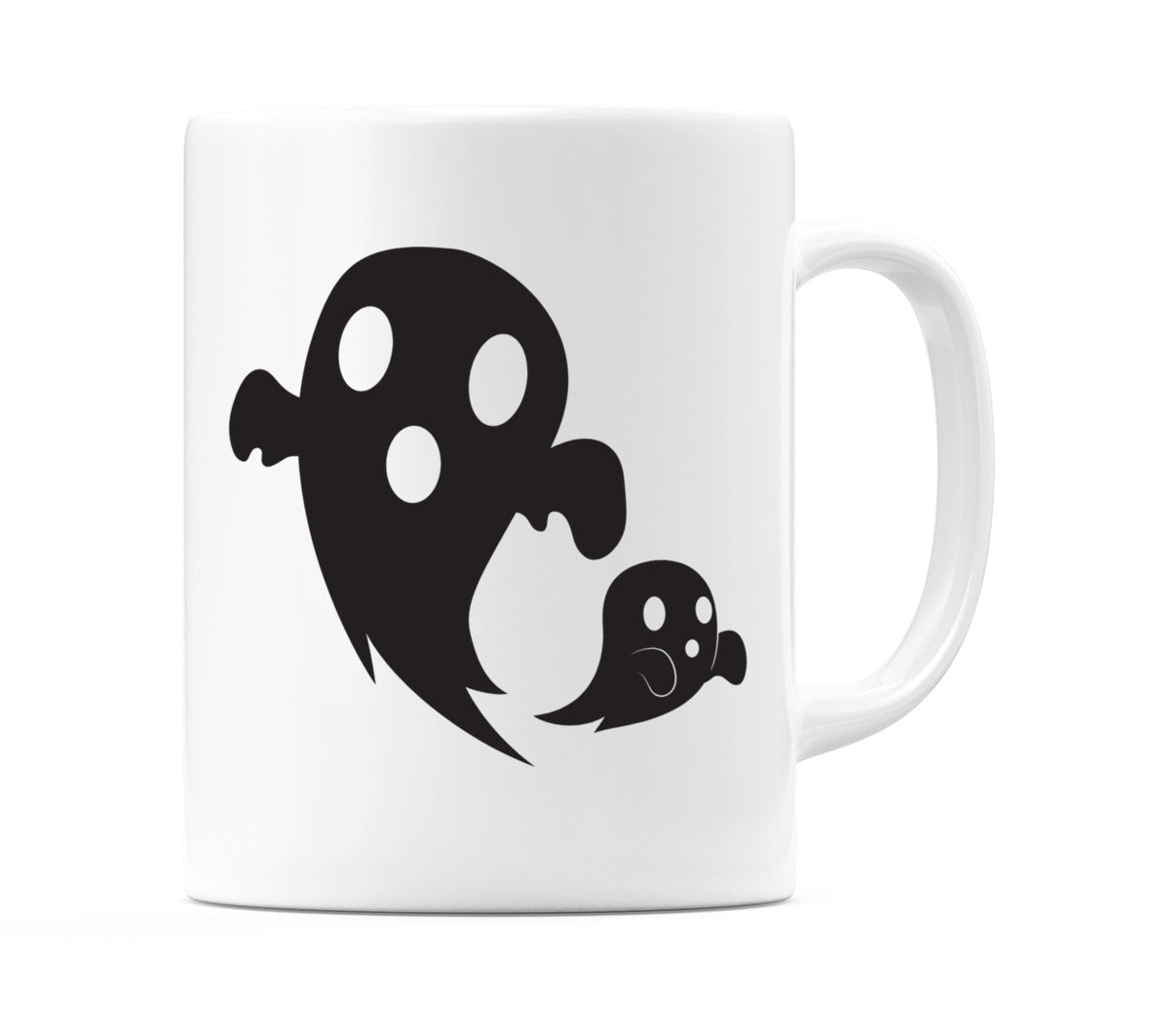 Spooky Big & Little Ghosts Mug