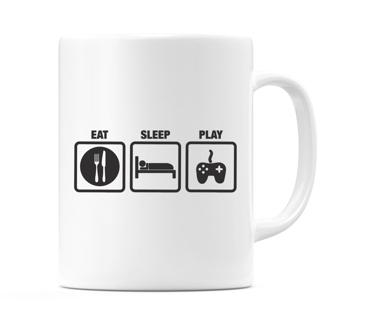 Eat Sleep Play Mug