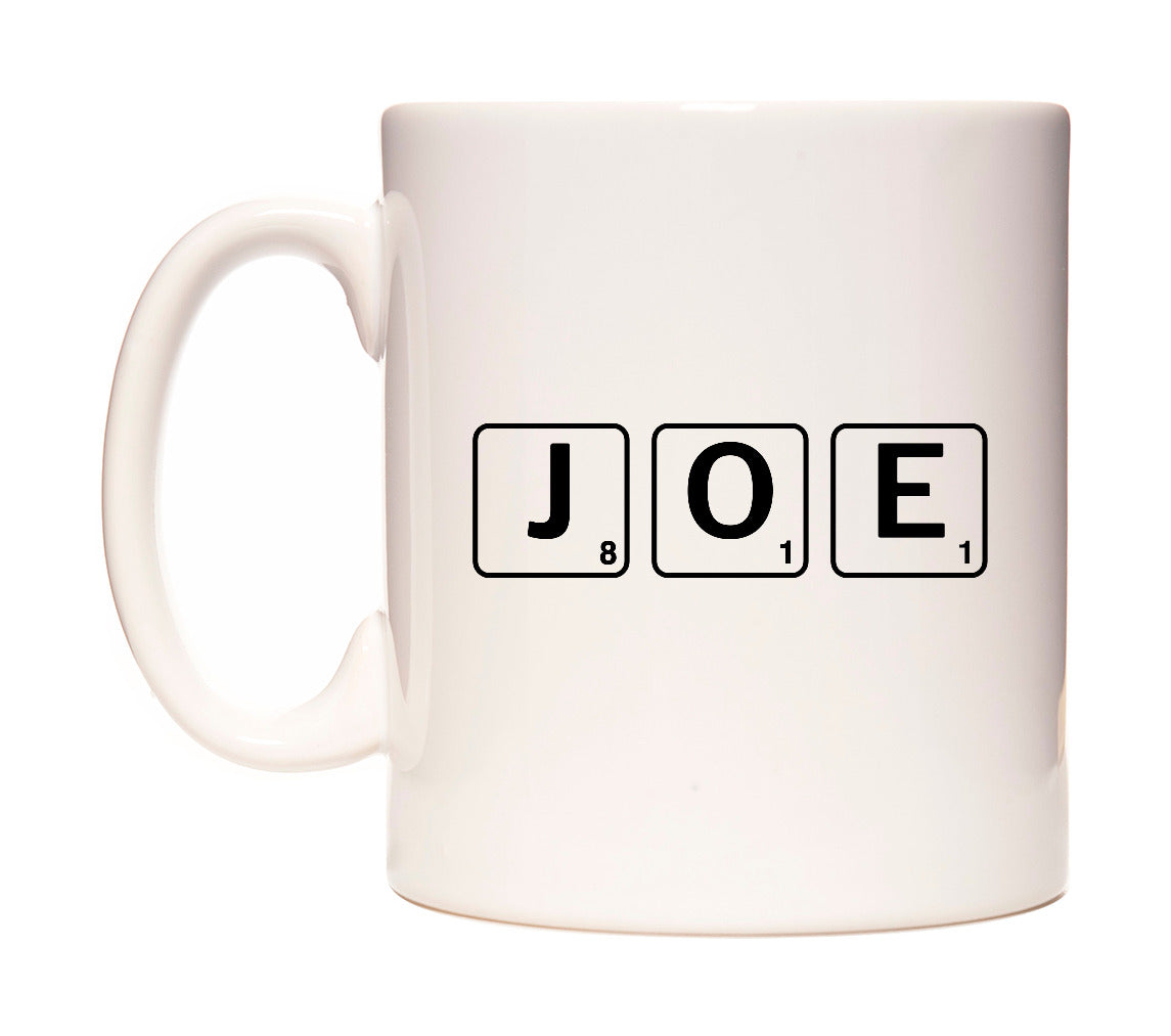 Joe - Scrabble Themed Mug