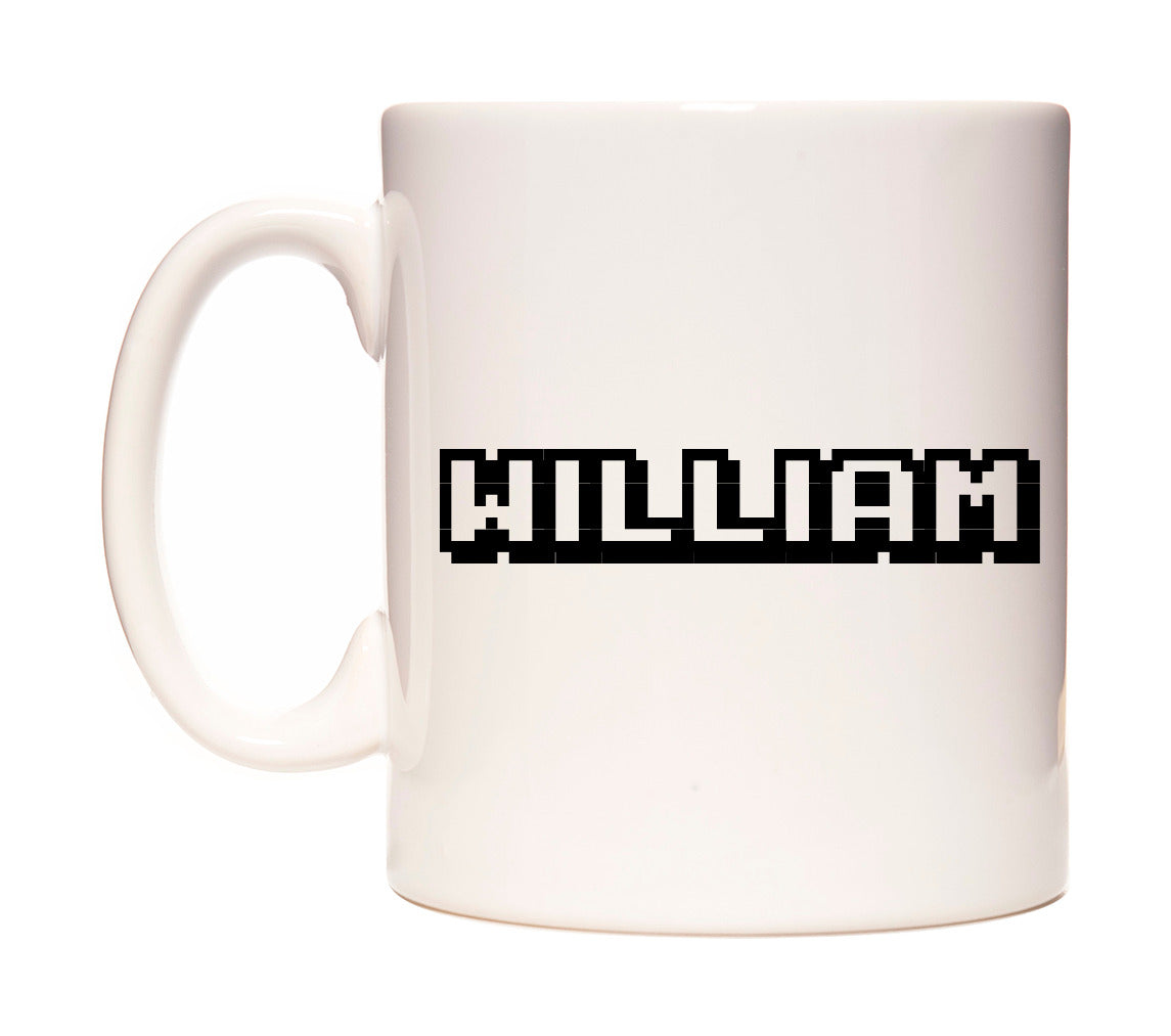William - Arcade Themed Mug