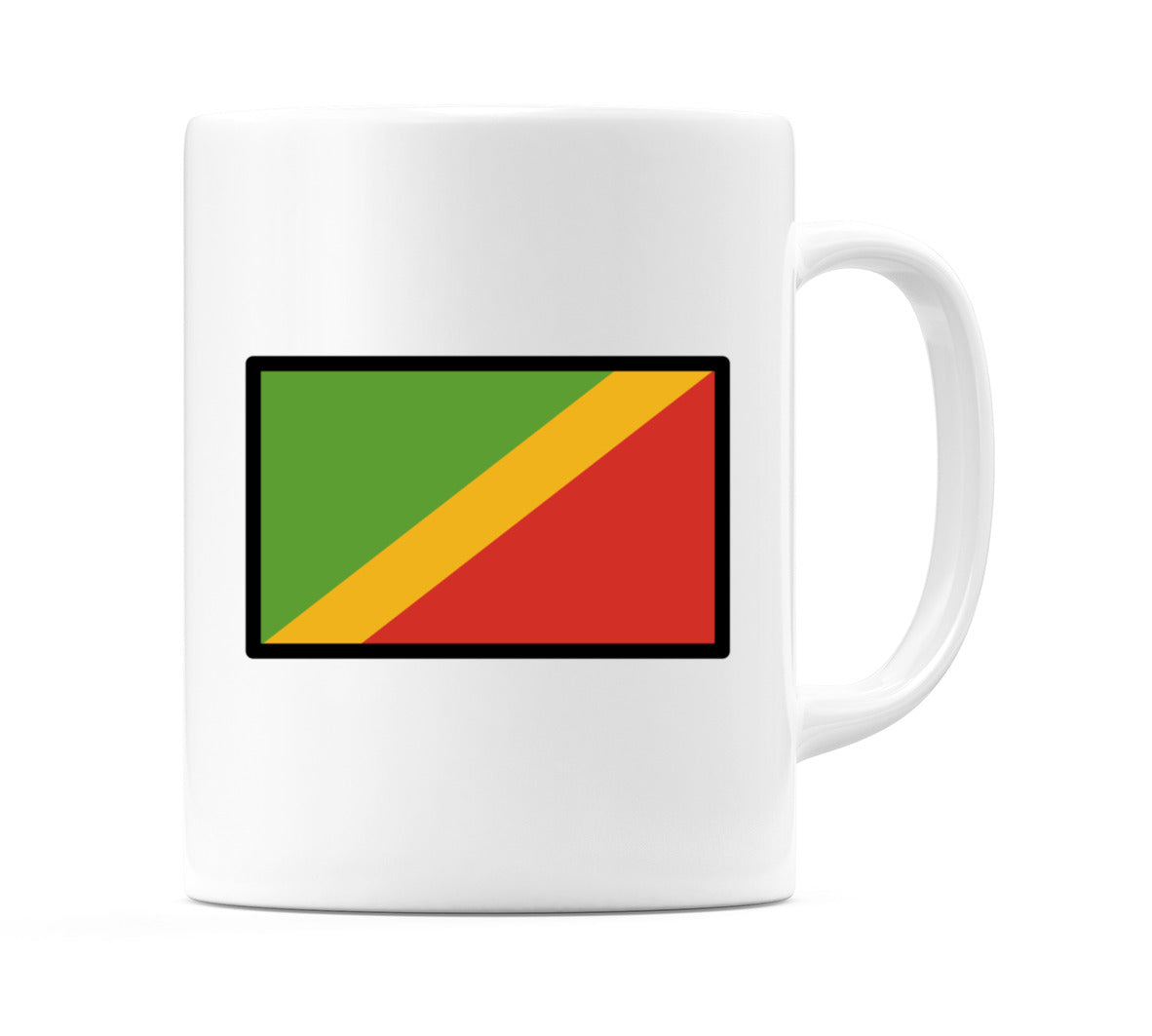 Congo - Brazzaville Flag Emoji Mug