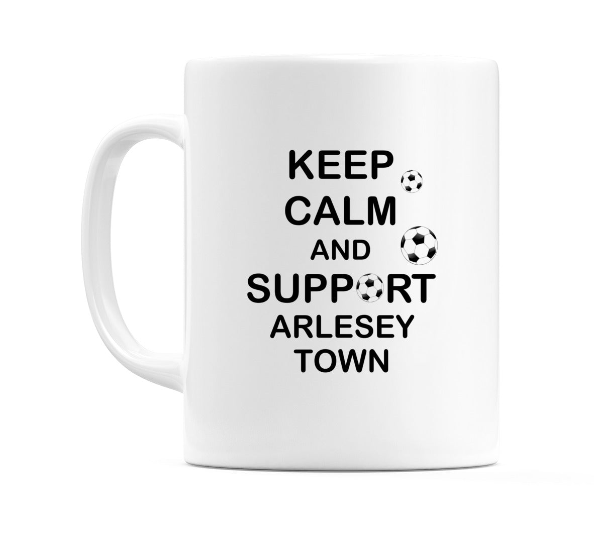 Keep Calm And Support Arlesey Town Mug