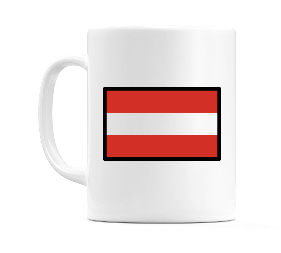 Austria Flag Emoji Mug
