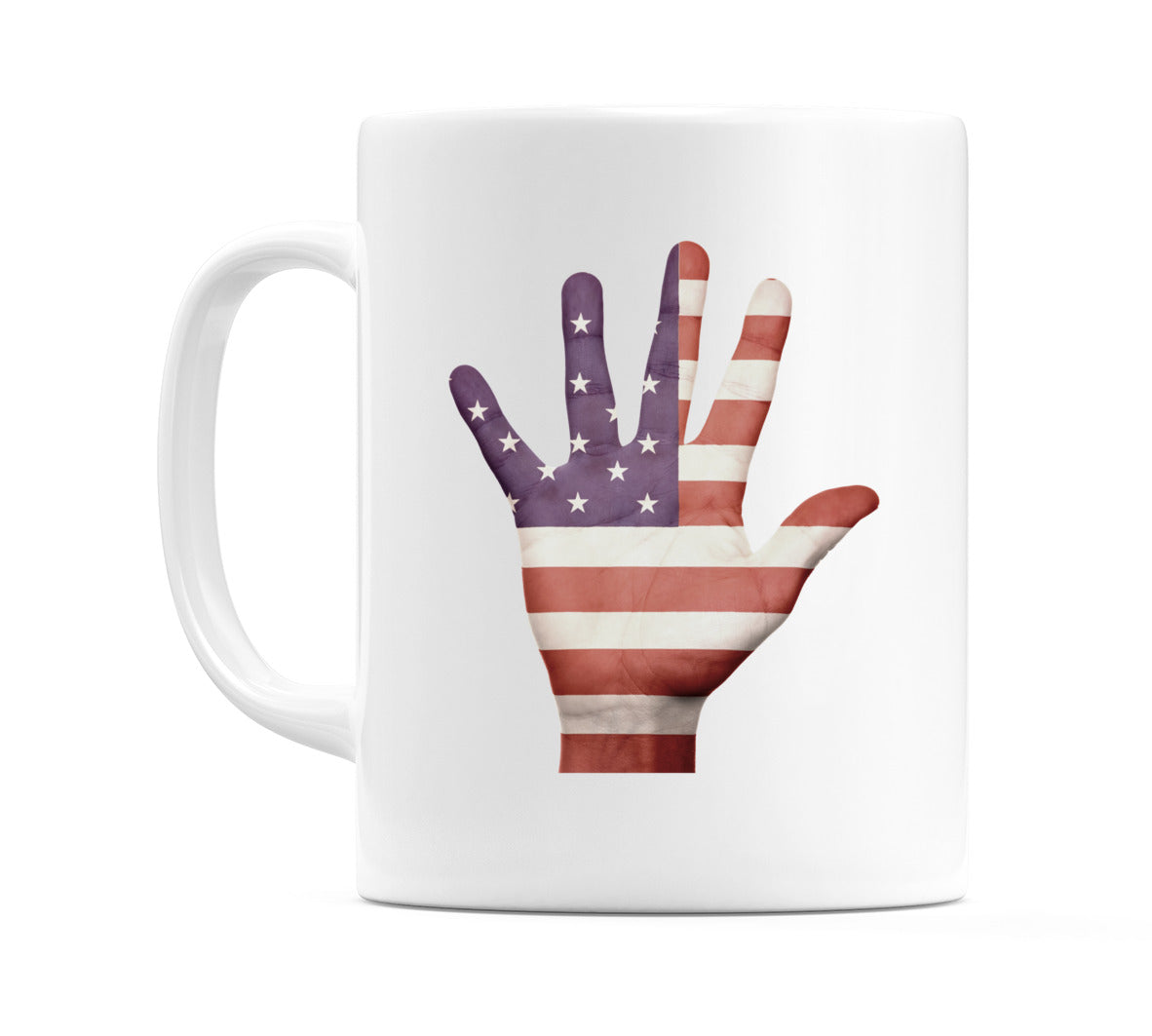 USA Hand Flag Mug