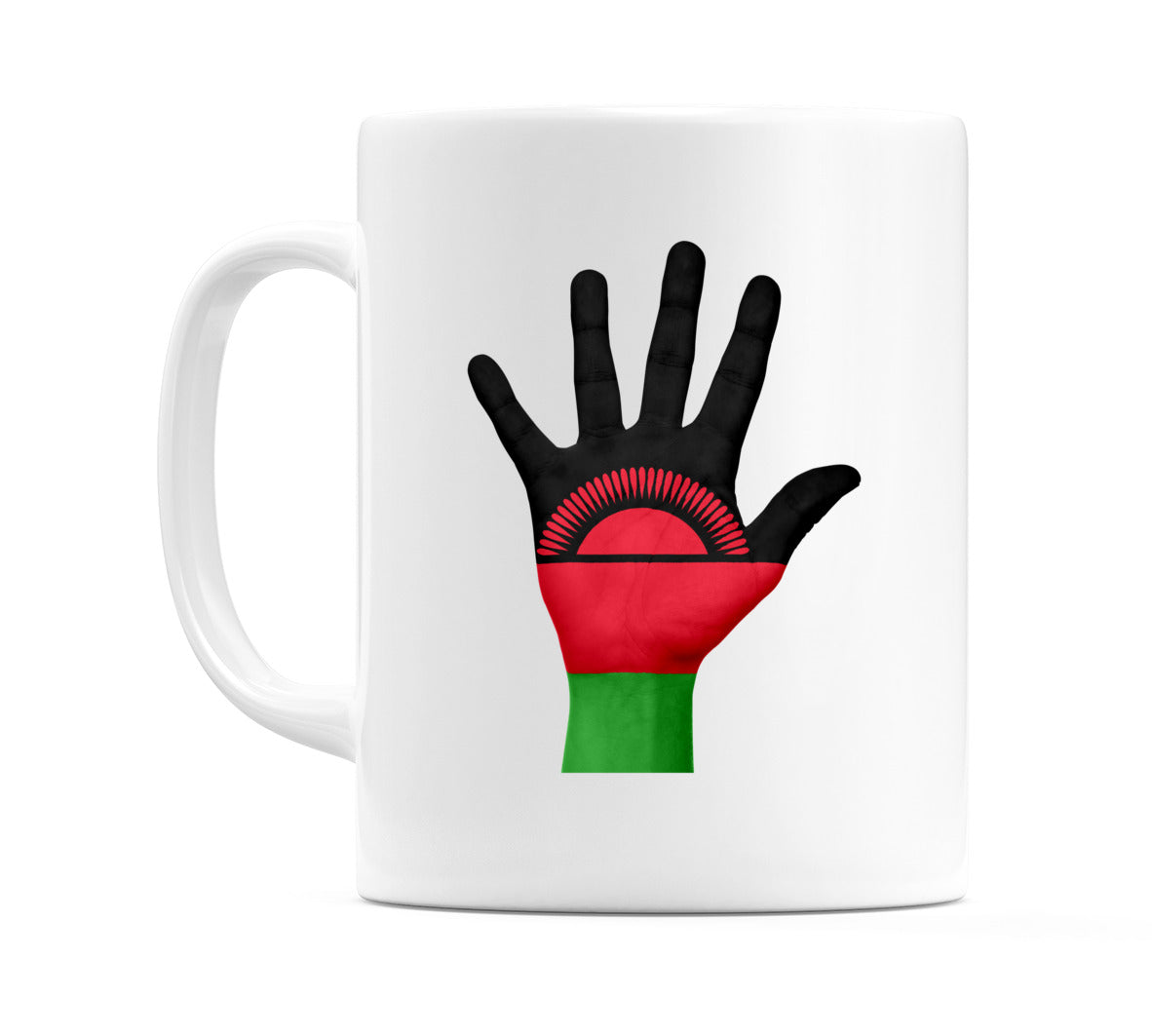 Malawi Hand Flag Mug