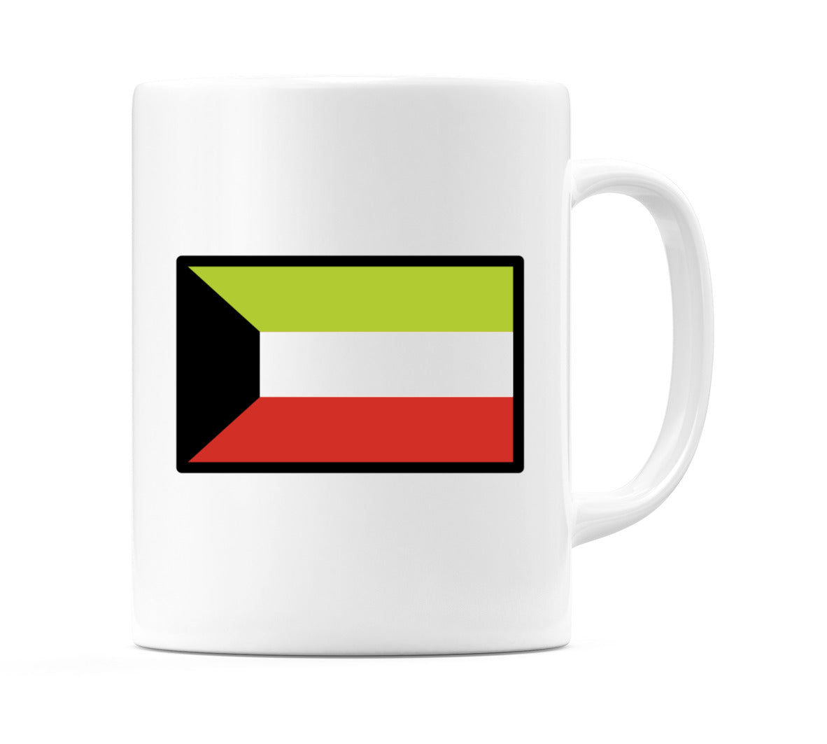 Kuwait Flag Emoji Mug