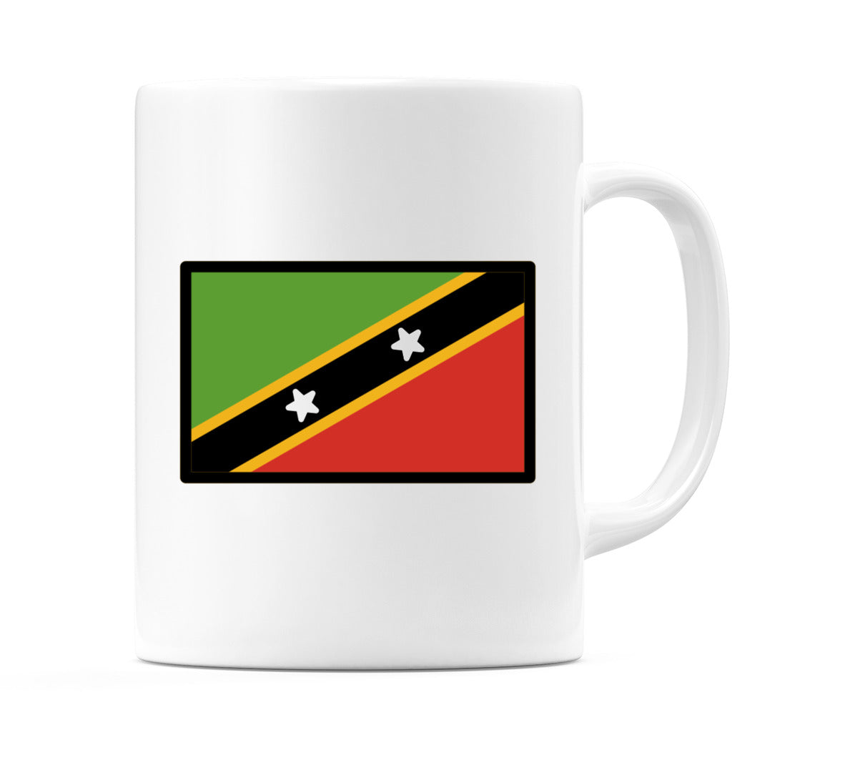 St. Kitts & Nevis Flag Emoji Mug