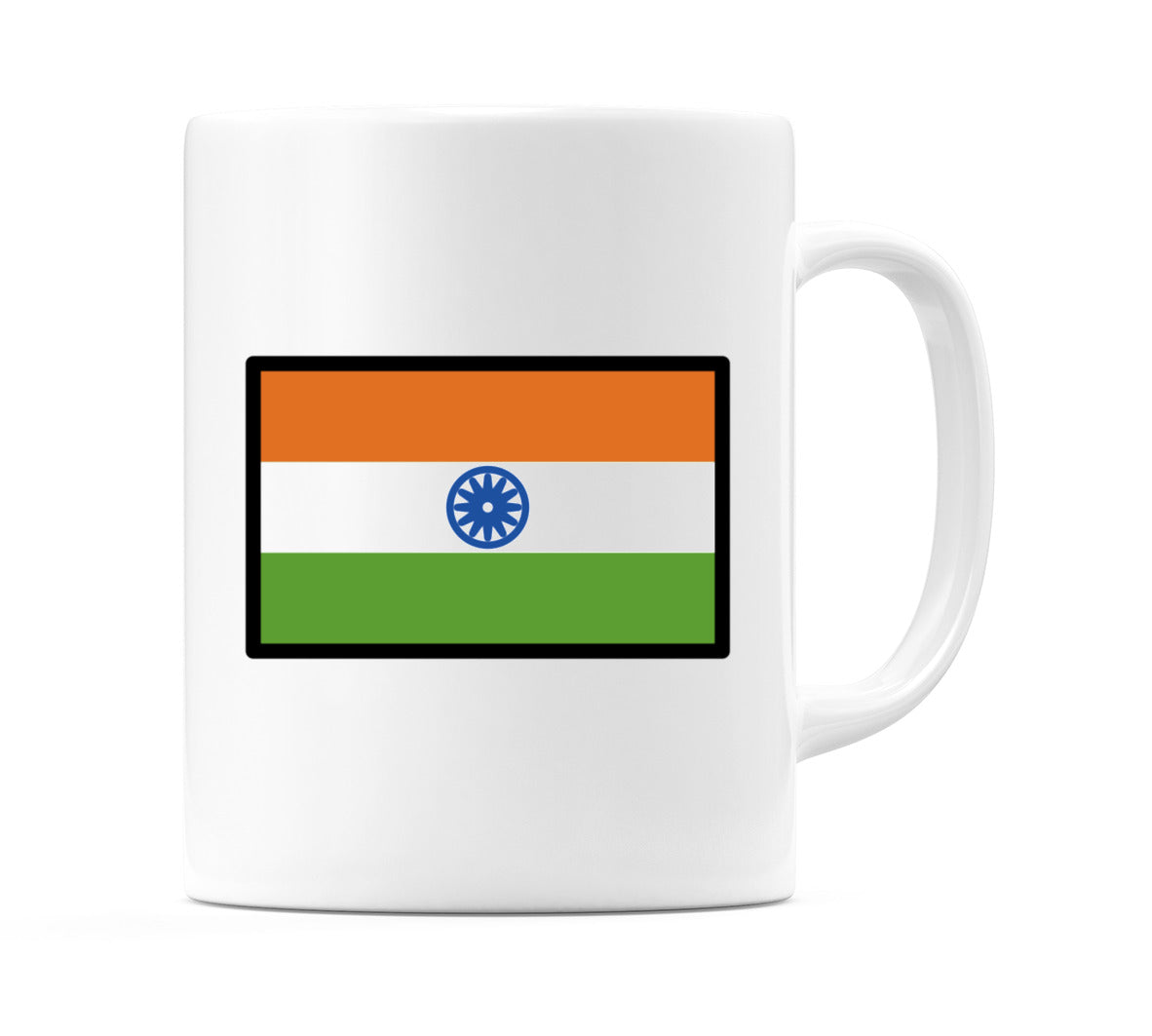 India Flag Emoji Mug