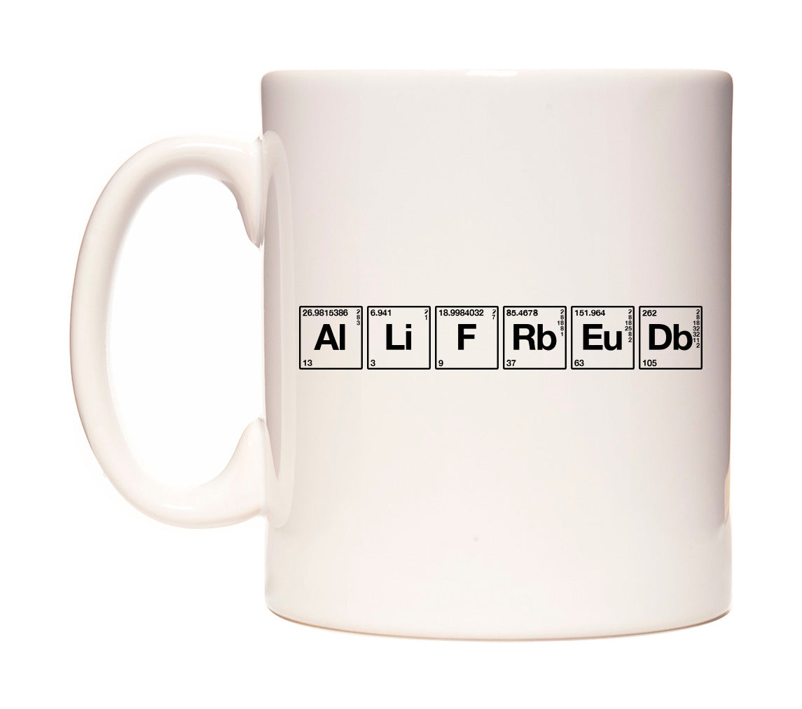 Alfred - Chemistry Themed Mug