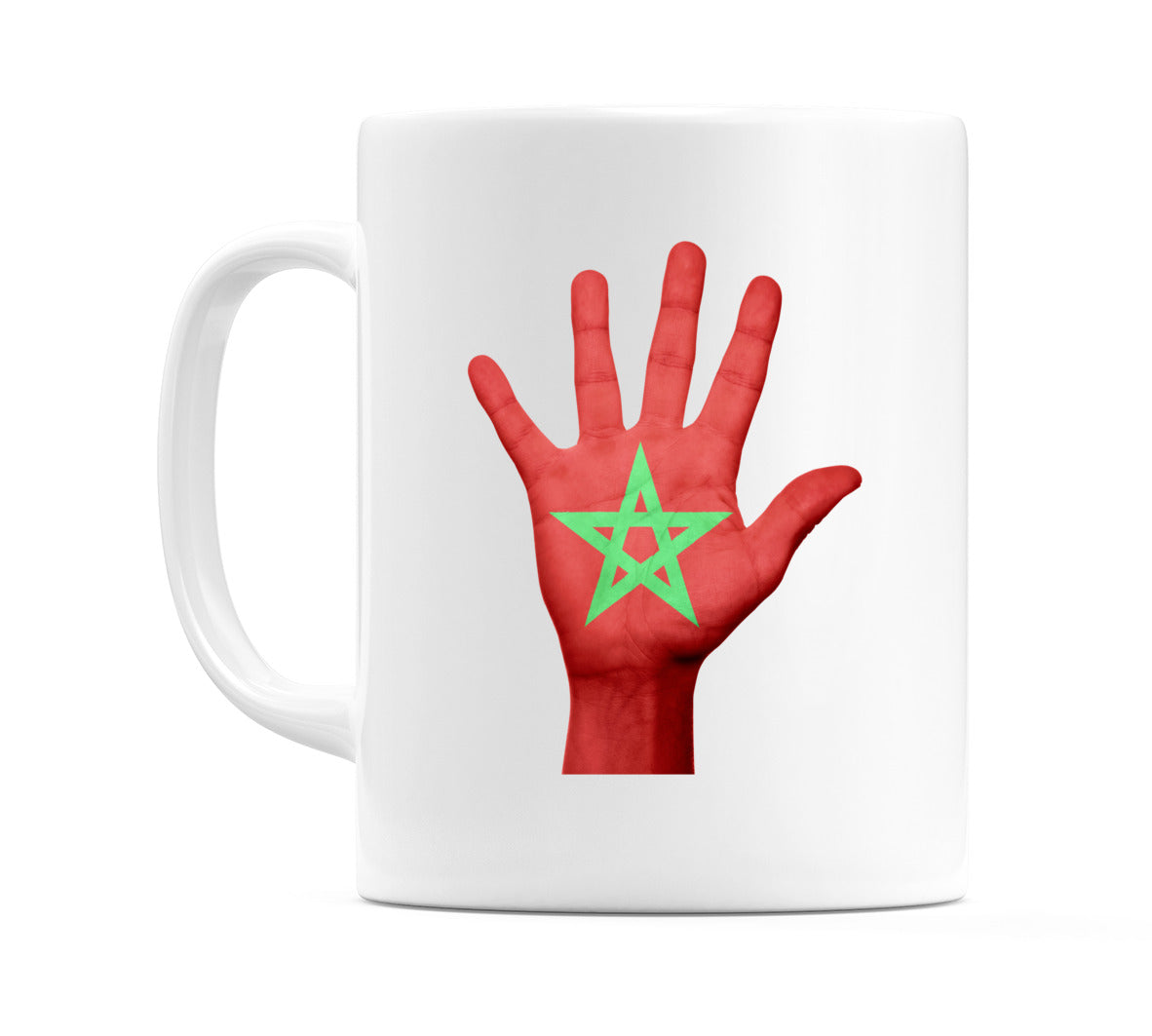 Morocco Hand Flag Mug