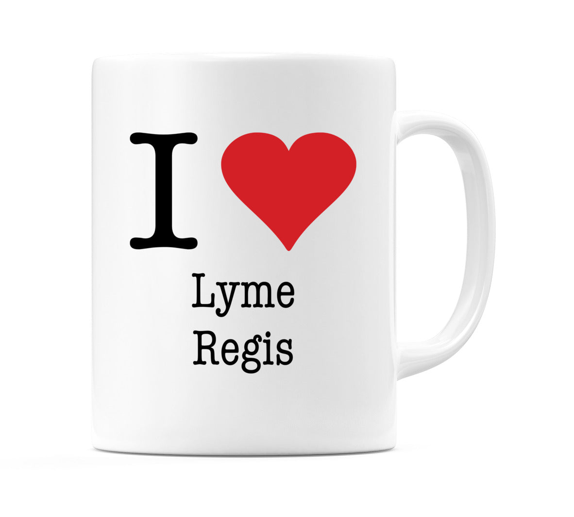 I Love Lyme Regis Mug