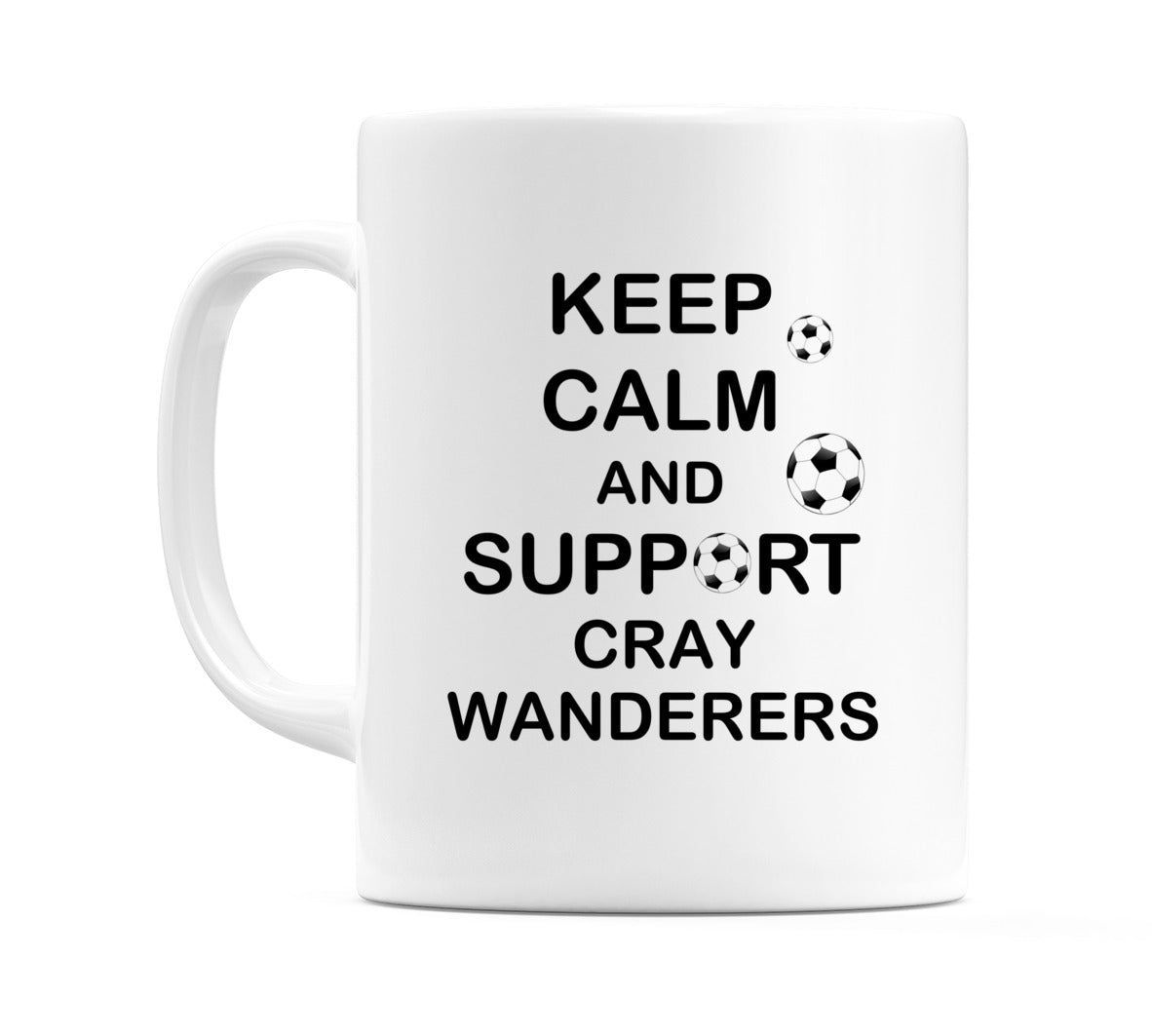 Keep Calm And Support Cray Wanderers Mug